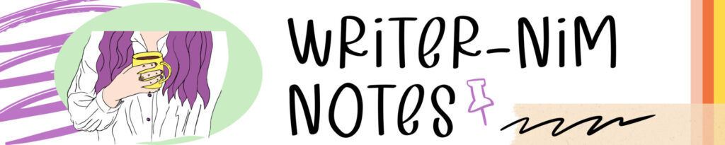 Writer-nim Notes banner image - a Substack newsletter