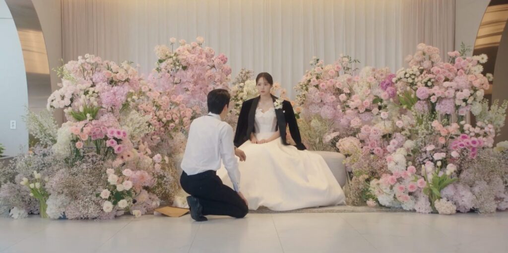 When the Phone Rings kdrama 2024 | male and female lead in the bride's waiting room